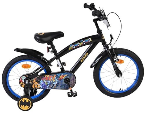 Volare Batman 16 CB 2025 vélo enfant thématique avec roues stabilisatrices