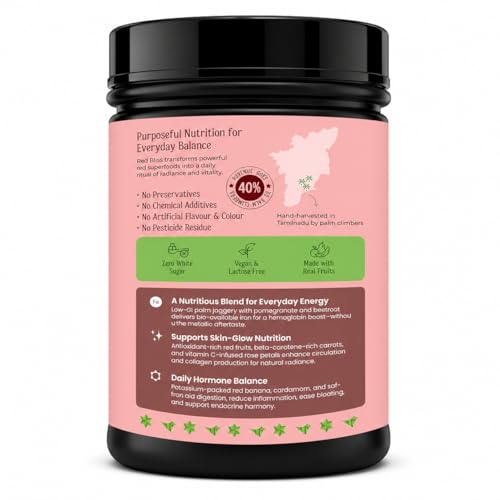 Image of Palm Era Red Bliss, 325g | Skin Radiance & Natural Wellness, Improve Hemoglobin, Boost Immunity (325g)