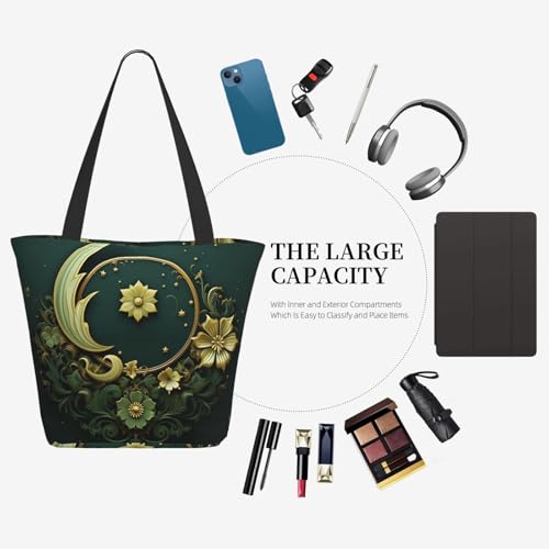 Tote Bag for Women Shoulder Tote Purse Reusable Grocery Bag dog in a blanket Aesthetic Shopping Bags 5