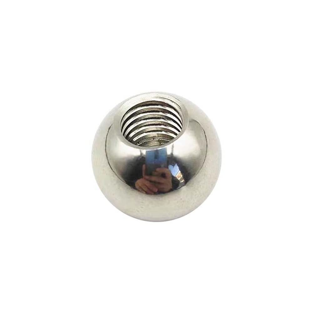 1Pcs Thread Nut Metric Stainless Steel Drilling Ball Female Thread Blind Hole(50mm x M8)