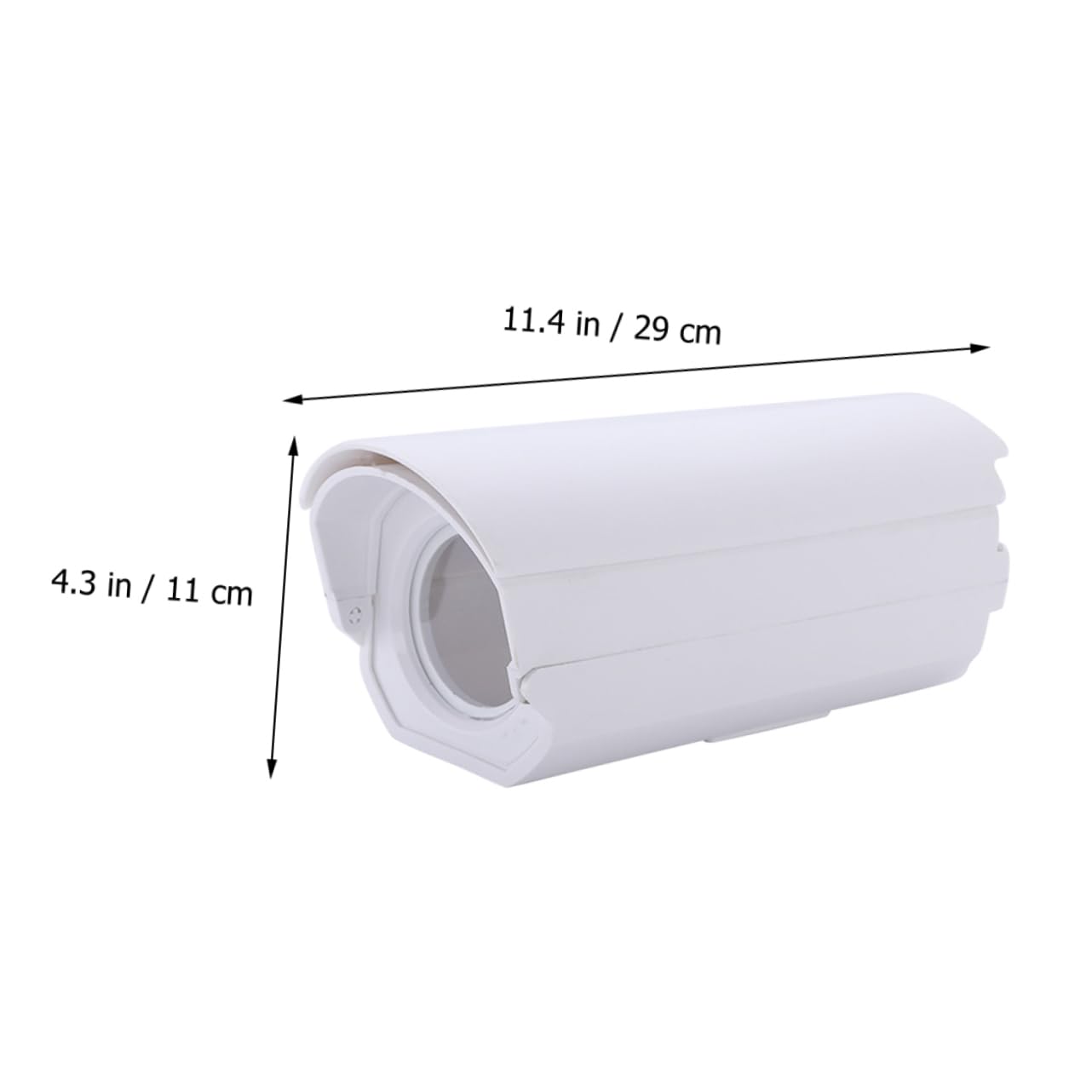 Tofficu 2 Pièces Housse de Protection Plastique pour Caméra Extérieure Protection Buée avec Lentille à Haute Transmittance Résistante Aux Intempéries et Extérieurs