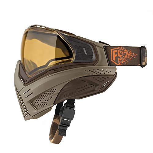 First Strike Push Unite LE Paintball Goggles Mask Tan/Brown - Thumbnail 2
