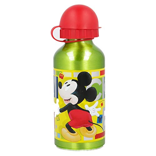 Stor Botella Aluminio 400 ML | Mickey Mouse - Disney - Watercolors
