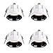 WLBHWL 4 Pack Recessed Ceiling Downlight Led IP65 Waterproof Fire-Proof Down Light 7W 10W Led Ceiling Lighting for Living Room Bedroom Kitchen Bathroom