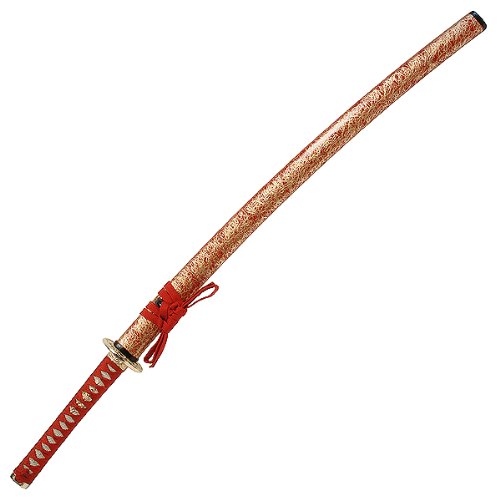 Amazon | 模造刀剣 NEU-047L 赤金雲 大刀 | 民芸品 | おもちゃ