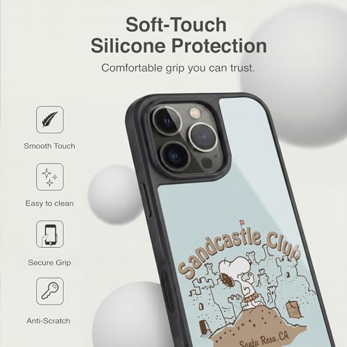 Coque antichoc Peanuts Snoopy plage iPhone 16 Pro Max - 5