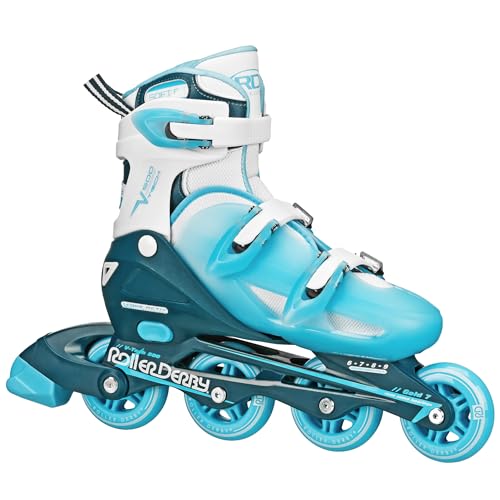 Roller Derby V-Tech 500 Adjustable Performance Inline Skates for Men, Women, Kids, Teens