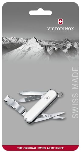 Victorinox Taschenmesser Nagelknipser Nail Clip 580 (8 Funktionen, Nagelknipser, Schere, Nagelfeile, Klinge)