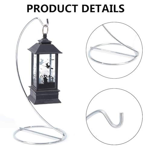 Support de décoration en verre argenté pour terrarium et maison - 6