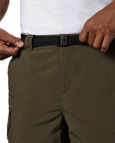 Image of Columbia Men's Silver Ridge Cargo Shorts, 34 inch x 12, Peat Moss