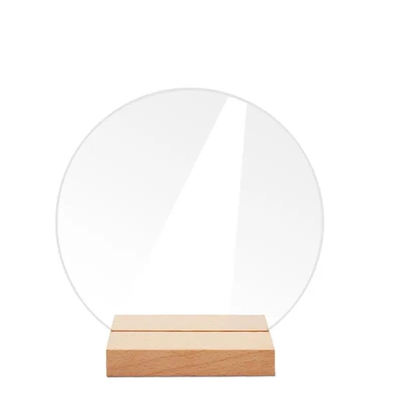 10 Piezas de Base Madera for Tarjetas Lugar, letreros, números, Soportes for Mesa Boda, Transparentes, for Restaurante, Hotel, Soporte Hexagonal for exhibición Nombres(Color 2)