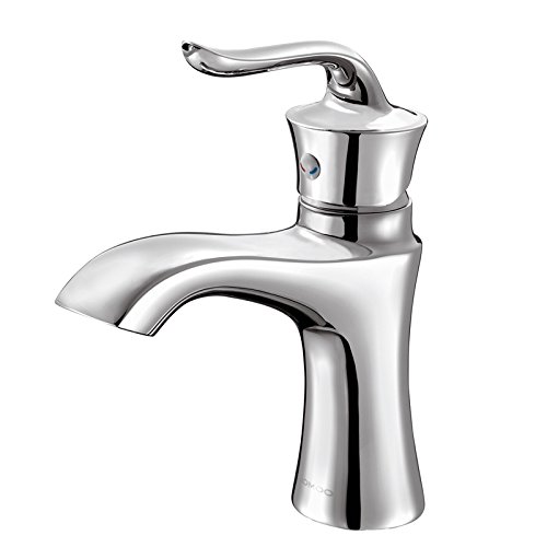 Robinet de bassin cuivre durable contre calcaire pour décoration classique de maison