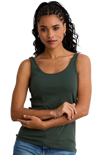 Fair Indigo Women's 100% Organic Pima Cotton Luxe...