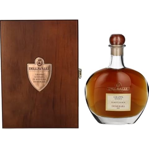 Dellavalle Grappa Affinata in botti da RUM Grappa Cover