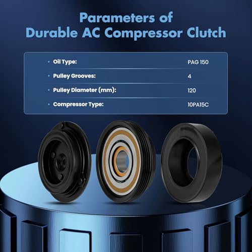 Image of ECCPP AC Compressor Clutch Fit for Kia Sportage Spectra 2.0L 2005-2007