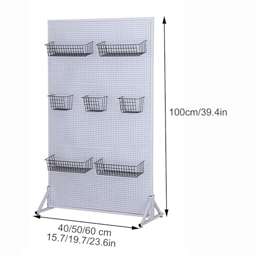 Genérico Tablero Perforado para Herramientas, Estante de Pared para Garaje, Almacenamiento de Brocas, Juego de Llaves, Soportes, Paneles de Tablero Perforado, Organizador de Tablero Perforado, Tabler