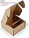 RUSPEPA Recyclable Corrugated Box Mailers - Cardboard Box Perfect for Shipping Small - 4