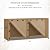 Fashlits 8ft Waterproof Firewood Rack Cover, Heavy Duty 600D Oxford Outdoor Storage Wood Rack Cover For Outdoor, Indoor, Patio(Cover Only, Rack Not Included)