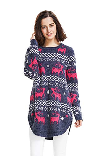 Shineflow Renna da Donna con Fiocco di Neve e