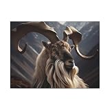 Markhor Twisted-horn Goat Wall Art