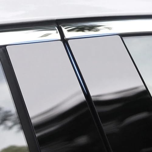 Postes de pilar de coche para Chevrolet Captiva 2007-2018, moldura de puerta y ventana, 6 piezas 7