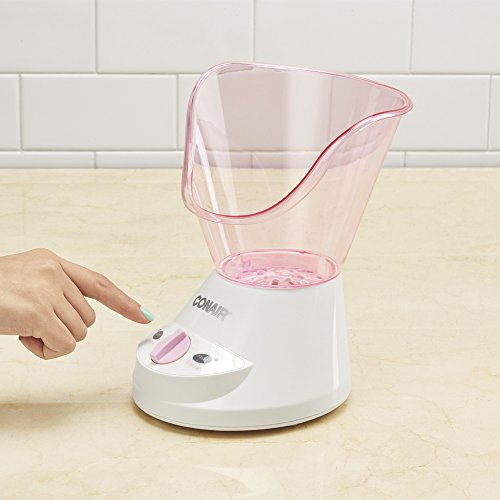 True-Glow-by-Conair-Moisturizing-Mist-Facial-Sauna-System-Pink-Cream