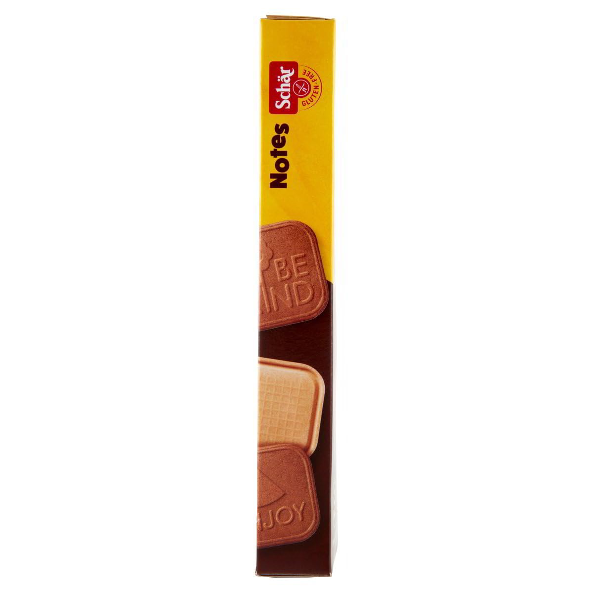 Italian Gourmet SCHÄR Italian Gourmet Notes Biscotti ripieni Kekse | Senza glutine, cremige Füllung mit Milchschokolade, snack dolce für Pausen, Gesamtnettogewicht 972 g + Kostenlos Polpa 400g