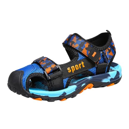 IWIHMIV Little Boy Sandals Boy Summer Shoes Girls Water Sandals Big Kids Sandals Slip on Athletic Sandals Outdoor Casual Shoes