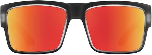 Miniatura 2 de SPY Cyrus Matte Blk Ice Happy Gry Grn Polar con espejo rojo Spectra