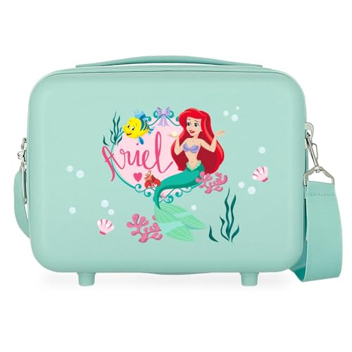 Planet Dog Disney Always Be Kind Valigia da Cabina Blu 38 X 55 X 20 cm Rigida Abs Chiusura a Combinazione Laterale 34 L 2,66 kg 4 Ruote Doppie Bagaglio A Mano