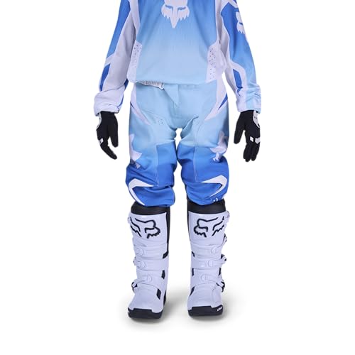 Fox Racing Youth 180 Motocross Dirt Bike Pant, Blue/White, 22
