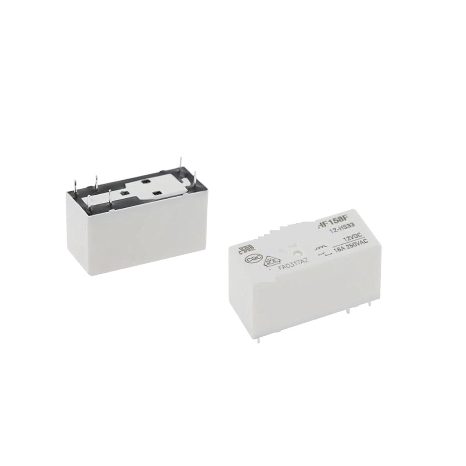 KC72D3K 5pcs/lot Relay HF158F-5-HS3T HF158F-12-HS3T HF158F-24-HS3T 24V HF158F 12 HS3T 6PIN 16a 250vac 5VDC 12VDC(HF158F-24-HS3T)