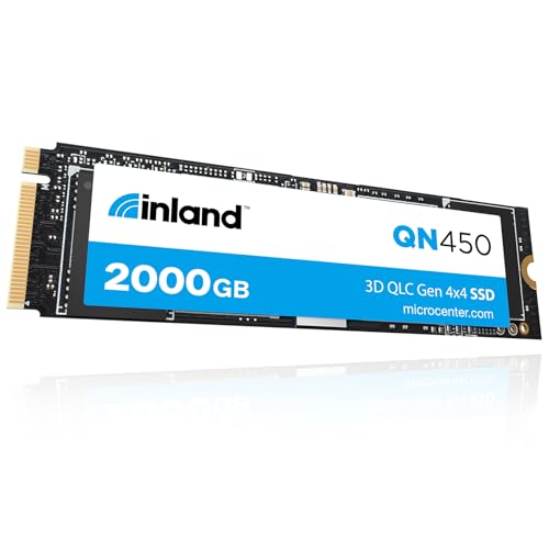 INLAND QN450 SSD 2000GB M.2 2280 NVMe SSD- PCIe 4.0 Gen4x4 ő5,000MB/b - \bhXe[ghCu ? 2TB