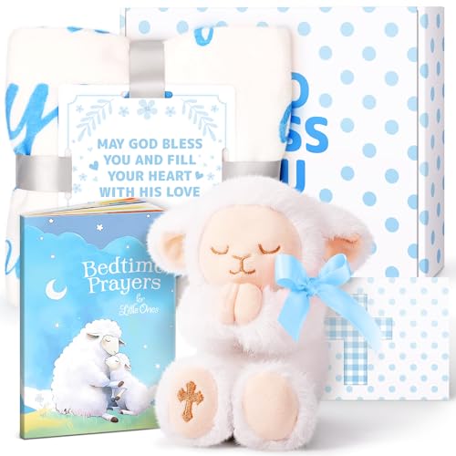 Baptism Gifts for Boys - Catholic Christening Gift Set for