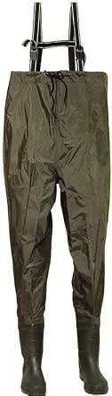 Fladen Outdoor Neopren-Wathose – Wasserdichte Hose Mit Gummistiefeln