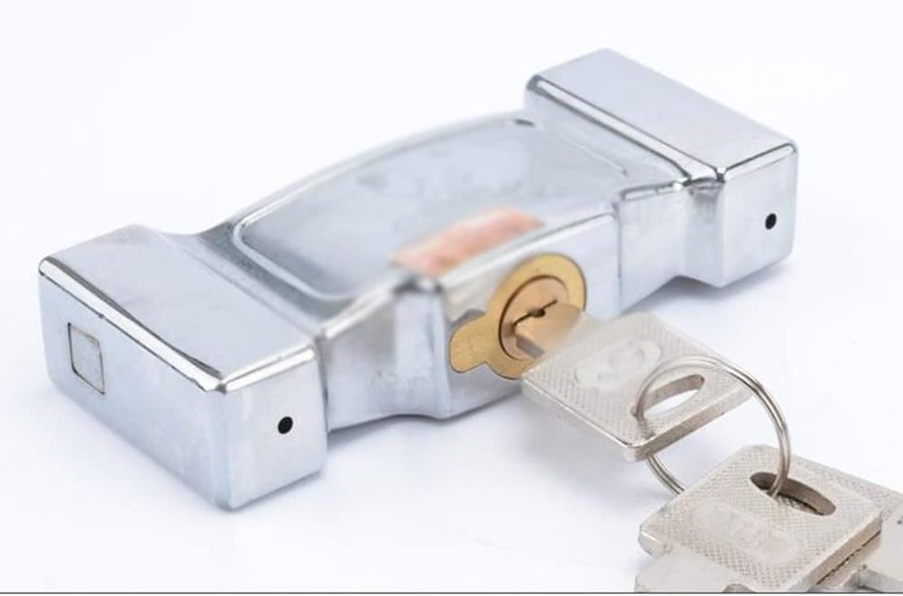 Heavy Locks Glass Door Locks Double Door Locks Motorcycle Large Locks Thickened Long Lock Beams and Hard U-Shaped Locks Safety Locks U-Locks for Bicycles