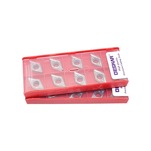 10P DCGT11T308-AL K10 CNC Outil de tournage Insert carbure pour aluminium pour porte-outil de tournage CNC Cover