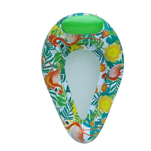 Isla de natación con protección solar, piscina isla de natación - protección solar para bebés inflable para diversión en el mar al aire libre