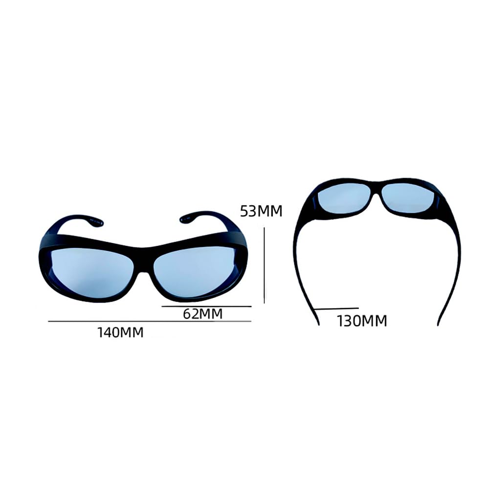 Lunettes de Protection Laser CO2 pour Gravure & Découpe 10600nm OD4+ OD6+