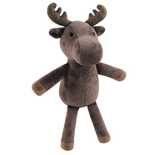 Image of Hudson Baby Unisex Baby Plush Blanket with Toy, Modern Moose, One Size