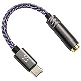 SoundsGood BlueFlame ブルーフレイム USB Type-C オーディオアダプタ イヤホンジャック 4.4mm 32bit 384kHz CX31993 ヘッドホンアンプ DAC USB-C タイプC アンプ (Type-C -4.4mmメス)