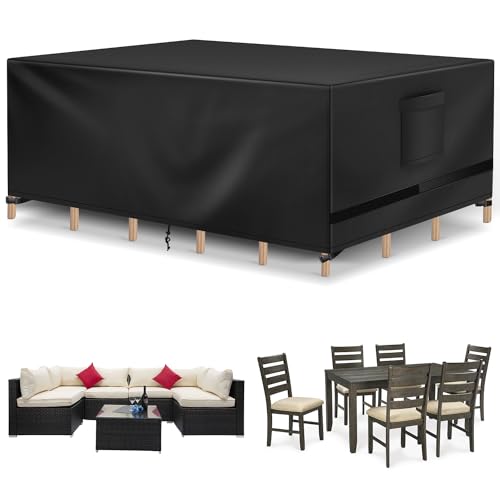 Heavy Duty Waterproof Patio Furniture Cover