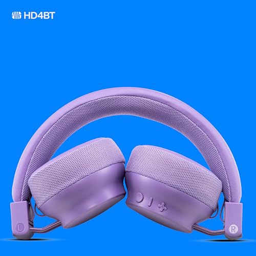 Image of PreSonus Eris HD4BT - Over-Ear Closed-Back Wireless Headphones, Bluetooth, ANC Noise Cancelling, Up to 60 Hours Battery Life, Studio Headphones for Mixing, Monitoring, Recording, Mystic Purple