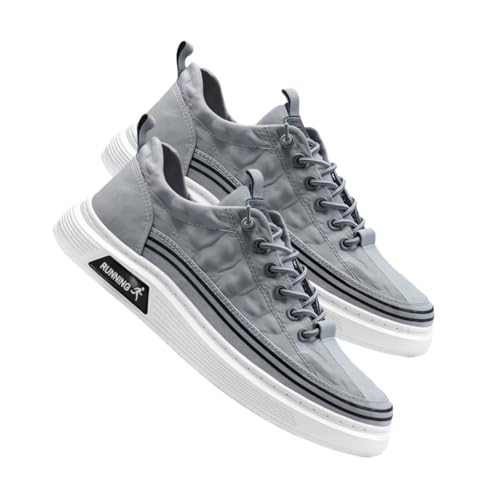 Mens Slip On Walking Shoes Non Slip Running Shoes Workout Shoes Breathable Fashion Sneakers