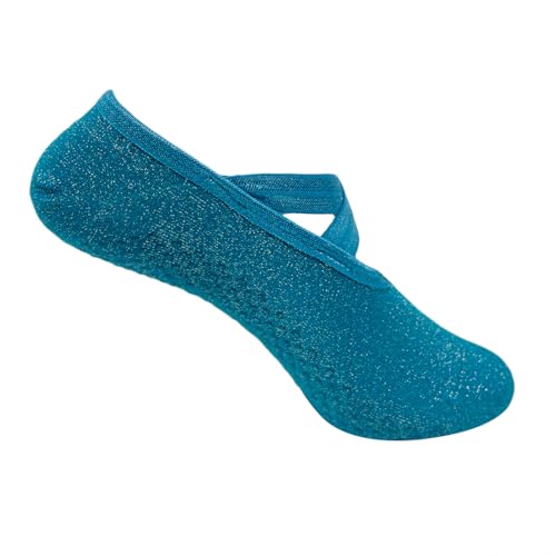 Image of Mint & Oak Pilates Socks with Grips for Women, Ankle Length Non-Slip Yoga Socks, Cotton Ideal For Yoga, Pilates, Gym, Workout, Cute Women's Gift