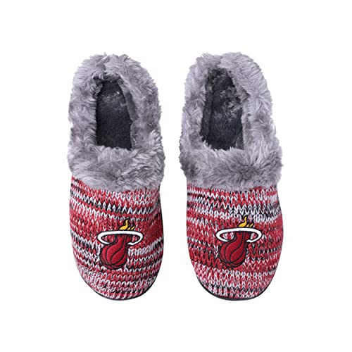 Image of FOCO Womens NHL Team Logo Peak Slide Slippers