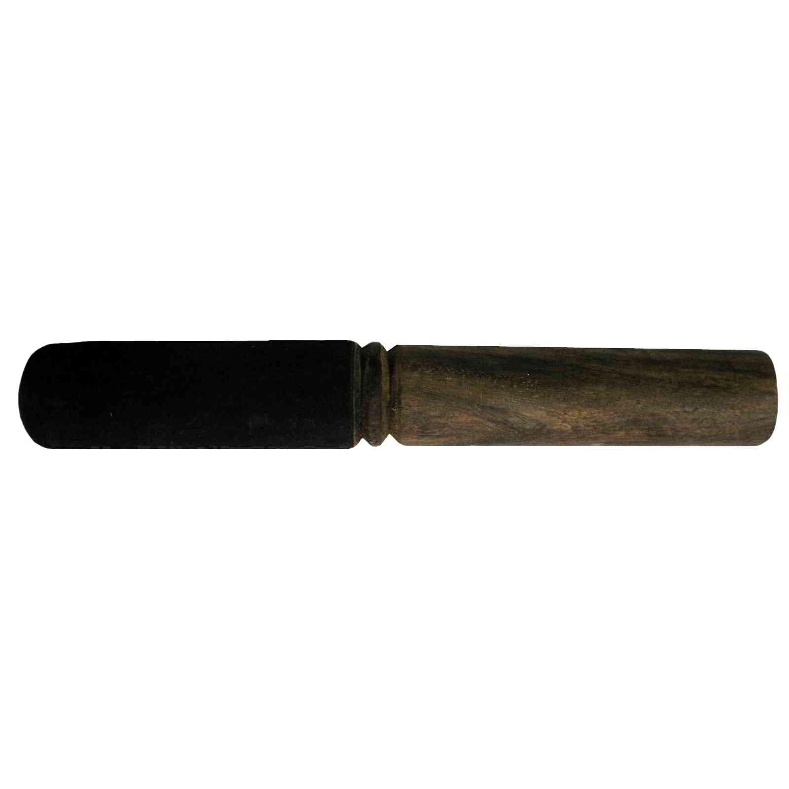 Therapieklangschale 900-1000g Klangschale Handarbeit (Nepal) 4-tlg. Klangmassage-Set GELENKSCHALE-UNIVERSALSCHALE 18-20cm + Kissen + Reibeklöppel + Filz-Therapieklöppel. 70220-7