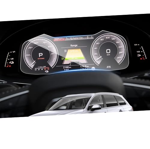 Vidrio templado antirrayas para interior de Audi A6 A7 Q7 Q8 panel central
