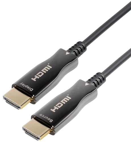 Cable HDMI de fibra óptica activo para cine en casa 4K y salones de proyección