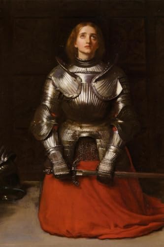 ART.COM Wall Art Print Joan of Arc by John Everett Millais, 24" x 36"